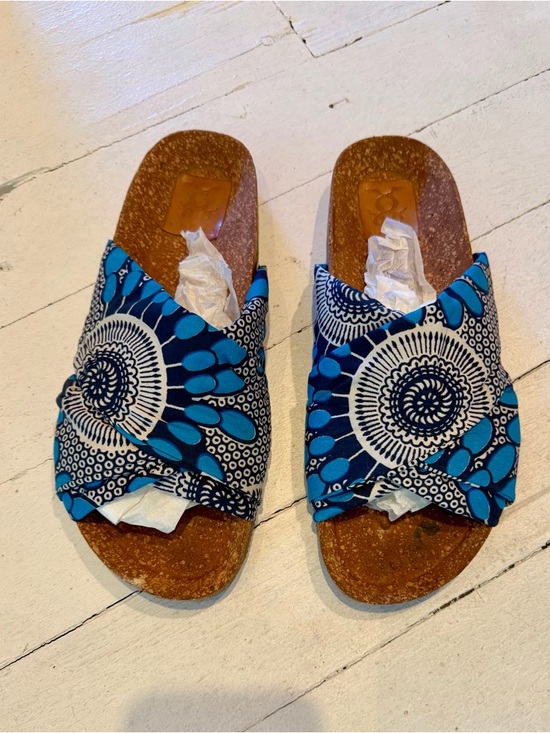 Figue Shoes - Figue cork and cotton slides